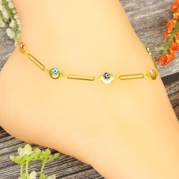"Elegant Handmade Anklet – Delicate Jewelry for Women, MAR091442 - Picture 10 of 10